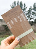 5-Pack Garden Markers