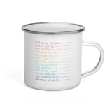 The Selah Retreat Enamel Mug