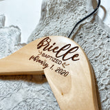 Personalized Baptism Hanger