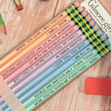 Gilmore Girls Quotes Pencil Set