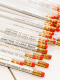BULK ORDER Personalized and Engraved Pencils