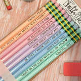 Faith > Fear Pencil Set