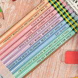 Schitt’s Creek Quotes Pencil Set