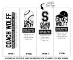 Baseball Bat Mug - Coach’s Gift