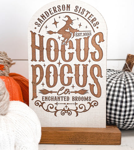 Hocus Pocus Halloween Sign