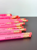 Breast Cancer Awareness Pencil Set