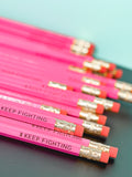 Breast Cancer Awareness Pencil Set