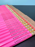 Breast Cancer Awareness Pencil Set