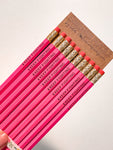 Breast Cancer Awareness Pencil Set