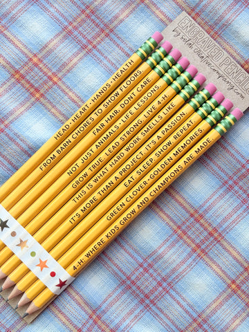 County Fair / 4H Pencil Set