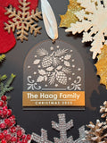 Personalized Winterscapes Christmas Ornament