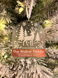 Personalized Winterscapes Christmas Ornament
