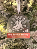 Personalized Winterscapes Christmas Ornament