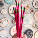 Single Color Personalized Pencil Sets