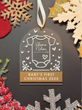 Personalized Baby’s First Christmas Ornament