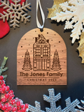 Personalized Our First Home Christmas Ornament
