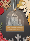 Personalized Our First Home Christmas Ornament