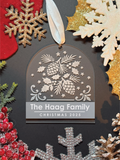 Personalized Winterscapes Christmas Ornament
