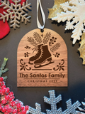 Personalized Winterscapes Christmas Ornament