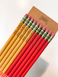 Teacher Half + Half Pencil Sets