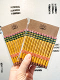 Personalized Ticonderoga Golf Pencils with Erasers