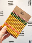 Personalized Ticonderoga Golf Pencils with Erasers